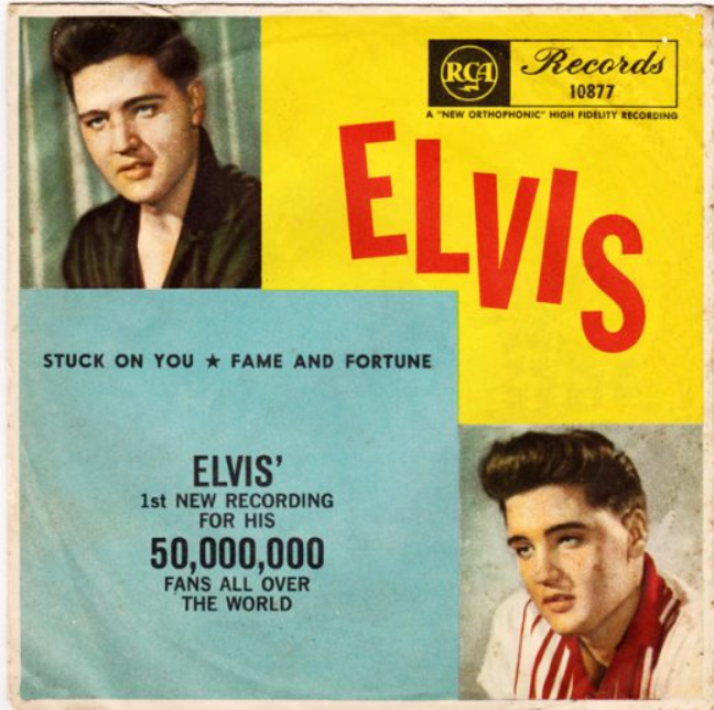 Elvis Presley Stuck On You 1960 Music Legend 9016