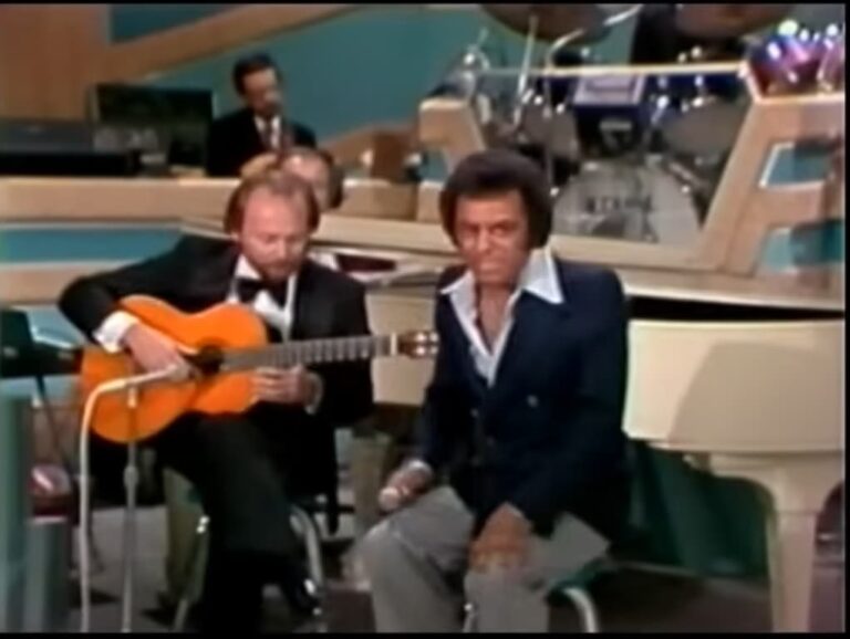 Johnny Mathis sings 